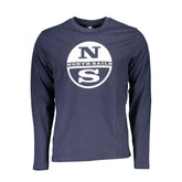 North Sails Blue Cotton T-Shirt -   -  North Sails.